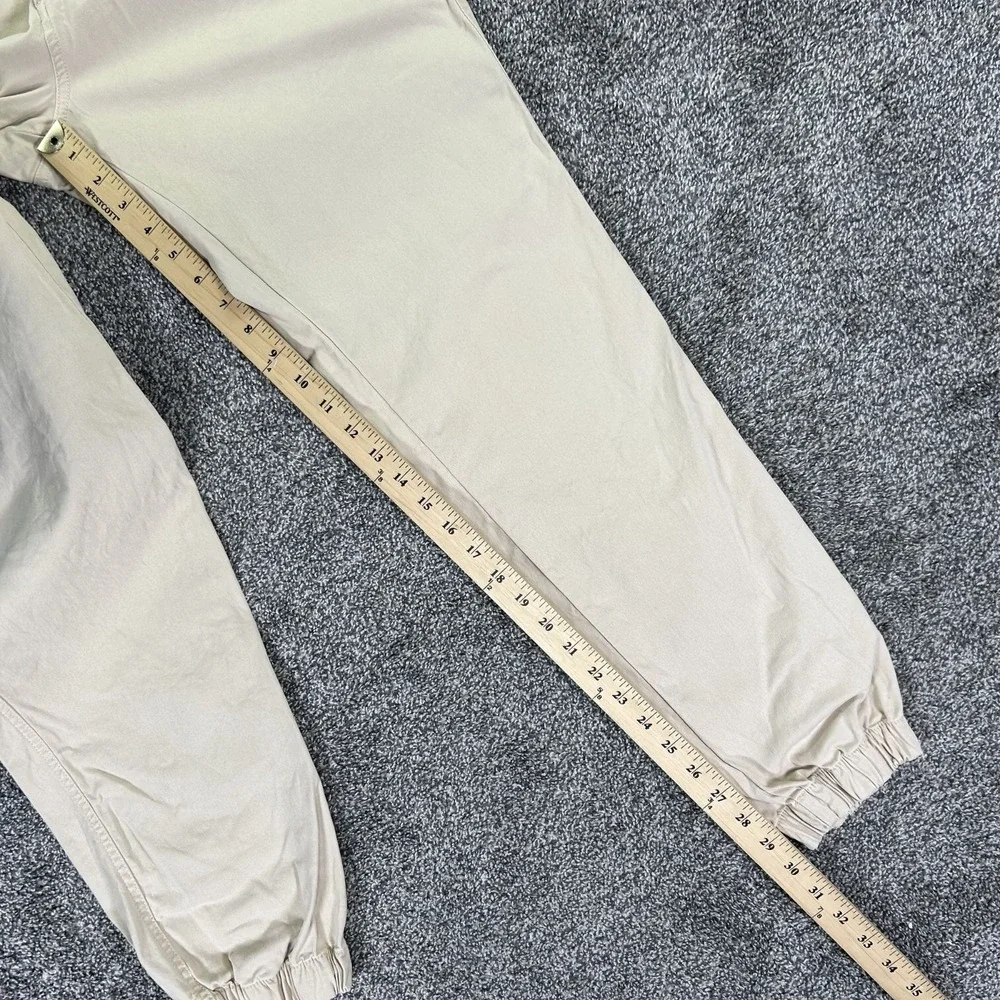 Bearbottom Clothing Elastic Waist Pant Men Large Tall 29x30 Khaki Stretch Hiking